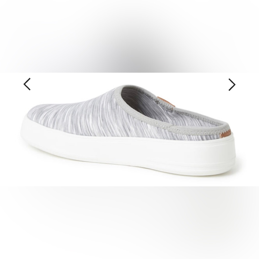 Dear foams Women's Annie Clog Sneaker Size 9 Light Heather Grey New With Tags - Picture 5 of 10